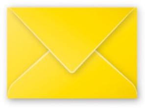 Koperty 75x100 żółty POLLEN 5560 20szt.