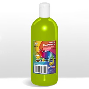 Farba plakatowa 500 ml butla zielona jasna, Otocki