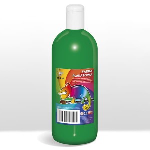 Farba plakatowa 500 ml butla zieleń trawiasta, Otocki
