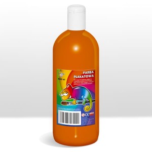 Farba plakatowa 500 ml butla pomarańczowa, Otocki