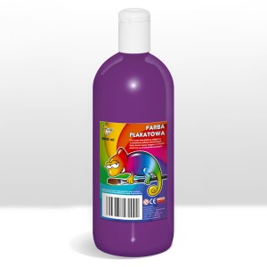 Farba plakatowa 500 ml butla fioletowa, Otocki