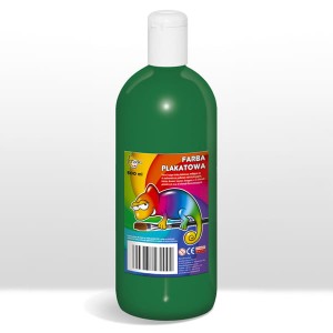 Farba plakatowa 500 ml butla zielona ciemna, Otocki