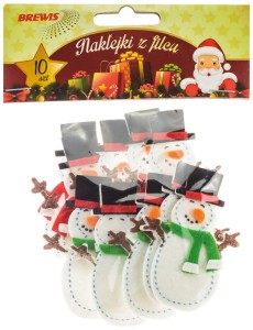 Naklejki z filcu. FVX04, Brewis