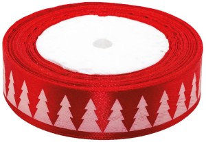 Wstążka satynowa BN 25mm  kolor 1 WSX25, Brewis