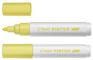 Marker Pintor M pastelowy żółty, Pilot