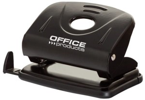 Dziurkacz dziurkuje do 25 kartek, metal, czarny, Office Products