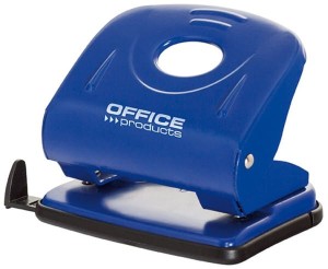 Dziurkacz dziurkuje do 30 kartek, metal, niebieski, Office Products
