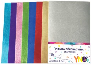 Pianka dekoracyjna metalic, YN Joy