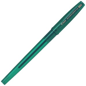 Długopis Super Grip G ze skuwką zielony XB-G 1,6mm, Pilot