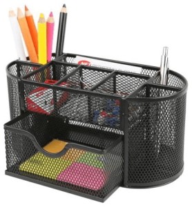 Przybornik 5A Z9087A Jumbo czarny z siatki metalowej, NET