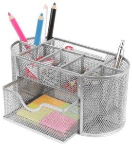 Przybornik 5A Z9087A Jumbo srebrny z siatki metalowej, NET