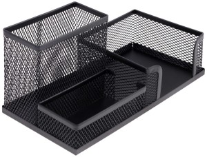 Przybornik wielofunkcyjny metalowy czarny, MemoBe