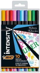 Cienkopis Intensity Fine 10 kol.mix, BiC