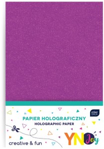 Papier dekoracyjny HOLO 10szt., YN Joy