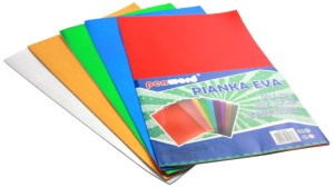 Pianka Eva metallic mix kolorów 20x30 op. 5szt., Penword