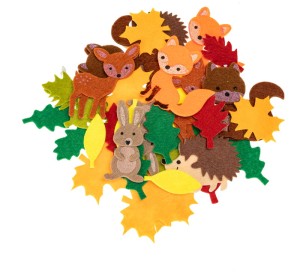 Naklejki z filcu FVC07 Jesień, Brewis