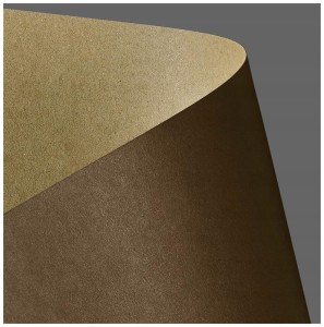 Karton ozdobny Kraft jasnobrązoy 20 ark. A4 270 g/m2, Galeria Papieru