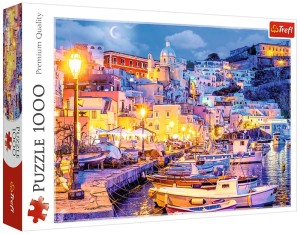 Puzzle 1000-el. - Wyspa Procida nocą, Włochy 10794, Trefl