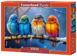 Puzzle 1500-el. Together Warmer C-152193-2, Castor