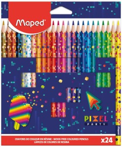 Kredki Pixel 24 szt., Maped