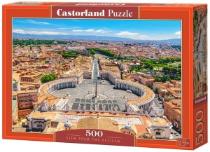 Puzzle 500-el. View from the Vatican  B-53964, Castorland