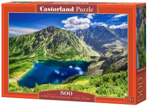 Puzzle 500-el.Czarny Staw Gąsienicowy, Tatras, Poland B-54053, Castorland