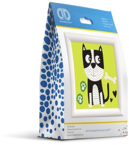 Haft diamentowy With frame Puppy Munch, Diamond Dotz