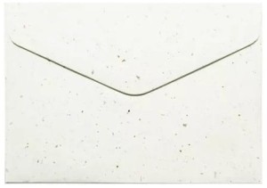 Koperta C6 Terrazzo biały K., 120g. m2, op. 10szt., Galeria Papieru