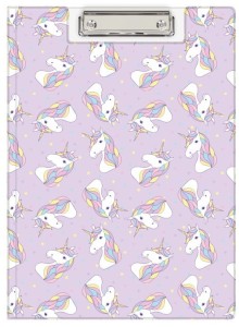 Teczka z klipem A4 z nadrukiem unicorn, Biurfol