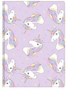 Notes A6 z nadrukiem unicorn, Biurfol