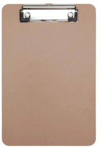 Deska z klipsem A5 drewniana basic, Maul