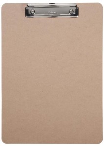 Deska z klipsem A4 drewniana basic, Maul