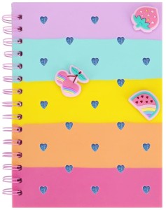 Kołonotes A5 linia Silikon Friuts, Starpak