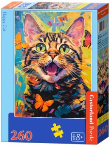 Puzzle 260 el. Happy Cat B-27637-1, Castorland