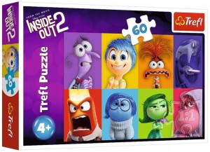 Puzzle 60-el. Know your emotions 17397, Trefl