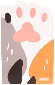 Notes 17 x 10,5 32 kartki Cat&Dog, op. 3 szt. kratka, linia, gładki,  Happy Color