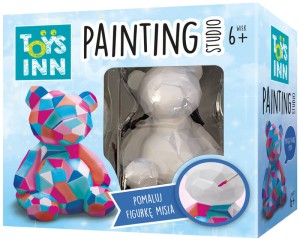 Figurka do malowania Miś, Stnux