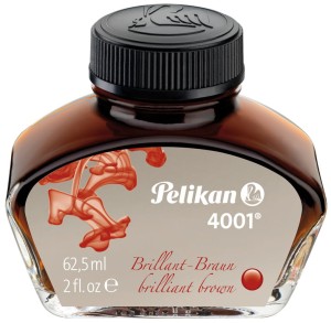 Atrament brązowy 62,5ml Pelikan