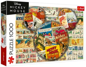 Puzzle 1000-el. Komiksowa Myszka Miki 10904, Trefl