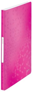 Album ofertowy 40 koszulek A4 PP WOW różowy, Leitz