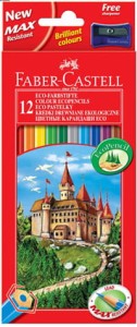 Kredki 12-kol. Zamek 120112, Faber-Castell