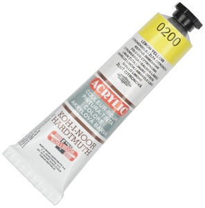 Farba akrylowa żółta 40 ml, Koh-I-Noor