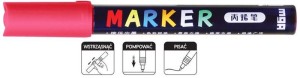 Marker akrylowy 1-2 mm, różana czerwień MG APL214-202, M&G