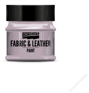 Farba do tkanin i skór 50ml vintage fiolet, Pentart
