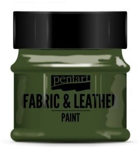 Farba do tkanin i skór 50ml sosna, Pentart