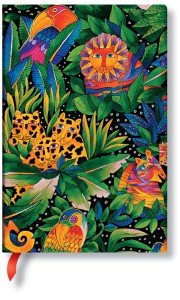 Notes Flexis Whimsical Creations, Jungle Song Mini w linię, Paperblanks