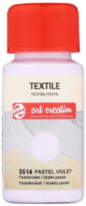 Farba do tkanin Textile Colour 50ml Pastel Violet 5514, Talens