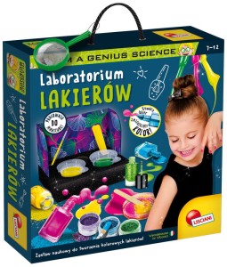 Zestaw naukowy I"m a genius Laboratorium lakierów, Lisciani