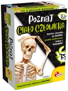 Zestaw naukowy I"m a genius Poznaj ciało człowieka, Lisciani