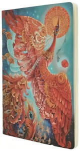 Zeszyt A4 40 k. w linie z perfor. 100g Birds of Happiness Firebird, Paperblanks